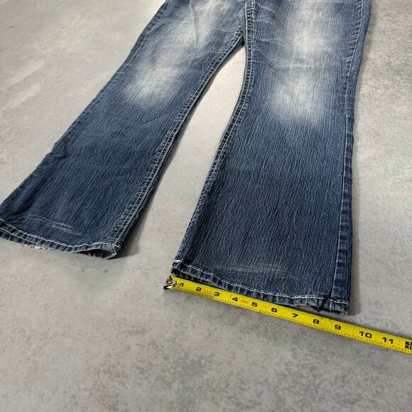 Maurices Flare Jeans Medium Wash Bootcut Denim - Size: 9/10 Short - Picture 2 of 9